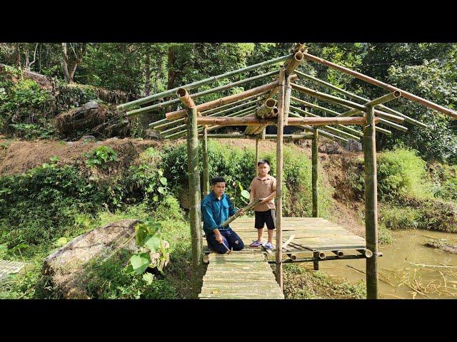 Set up a hut to rest and drink tea- khánh / farm building