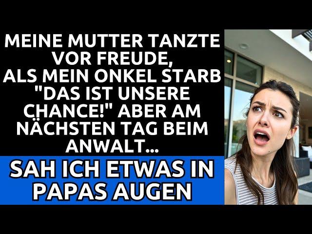 Mutter Freut Sich ÜBer Onkels Tod "Unsere Chance!" Aber Beim Anwalt..