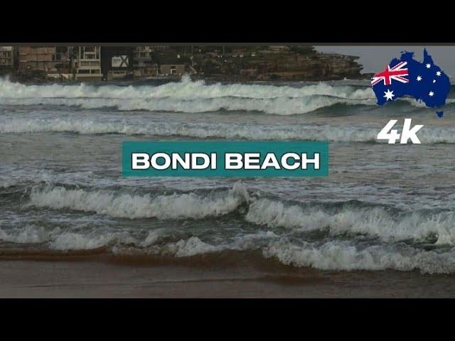 Walking Bondi Beach | Sydney Australia | 2024 4K HD