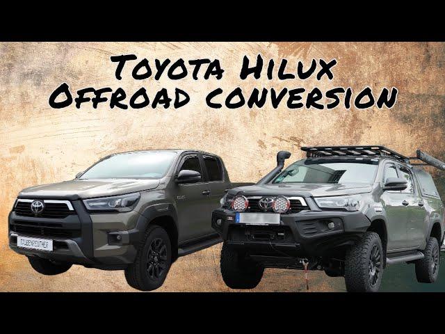 Toyota Hilux 2023 complete offroad conversion