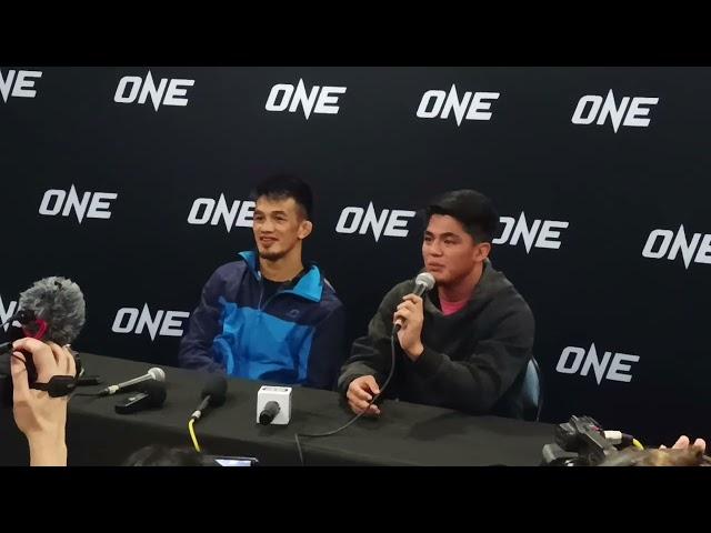 ONE 164 After-fight Presscon with Jeremy Pacatiw & Jhanlo Sangiao