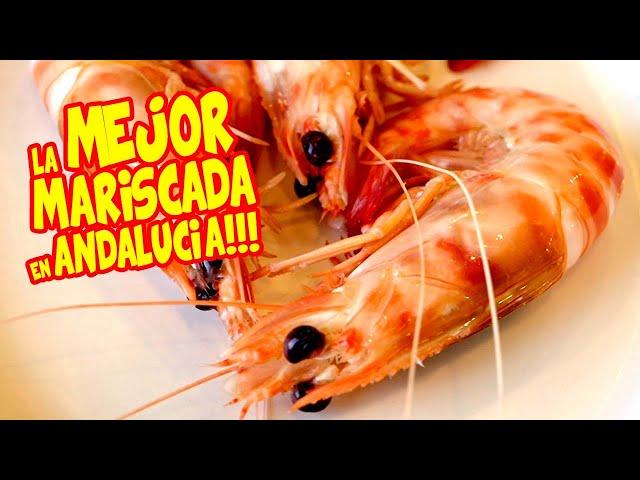 La MEJOR MARISCADA que he comido en ANDALUCÍA - Sanlucar de Barrameda