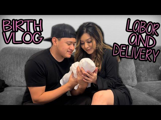 BIRTH VLOG! Labor & Delivery Of Our Baby Girl‍