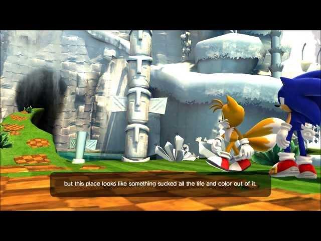 Sonic Generations Japanese cutscenes (English subtitles, 1080p)