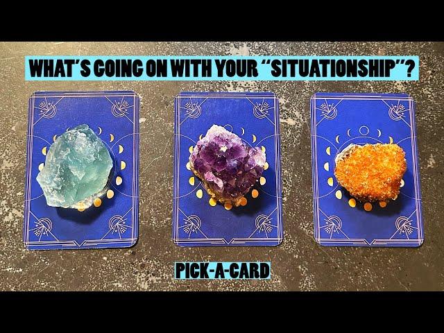 Your “Situationship”: Their Thoughts & Feelings? Will They Commit? ️Pick-A-Card Love Reading️