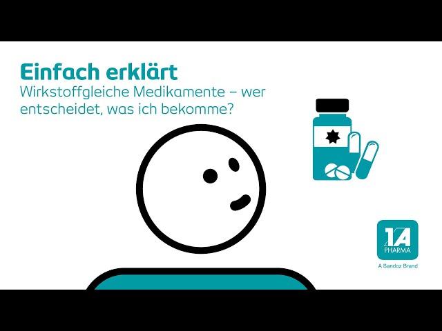 Wirkstoffgleiche Medikamente – wer entscheidet, was ich bekomme? Ein Erklärvideo von 1 A Pharma