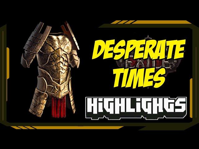 Desperate times - Path of Exile Highlights #502 - fubgun, Ruetoo, Alkaizer, Ben and others