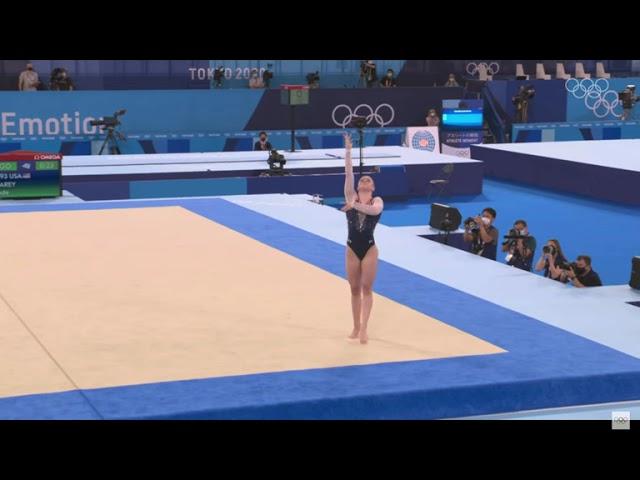 jade carey floor final olympics 2021