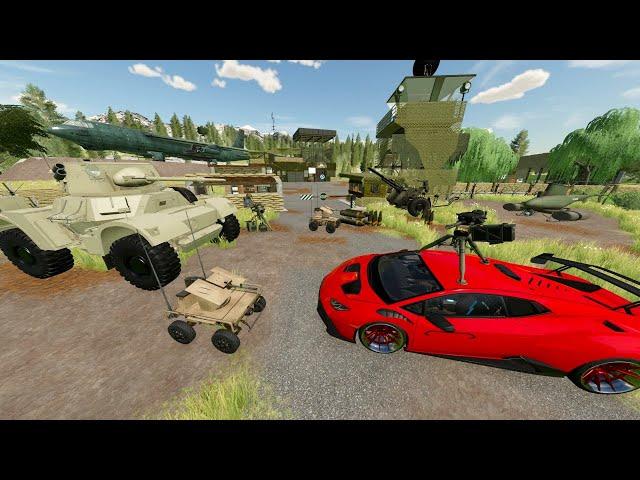 Trading Racecar for Abandoned Army Base | Farming Simulator 22