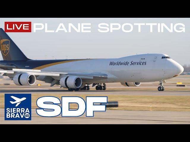  LIVE Plane Spotting at SDF - UPS HEAVY FREIGHTER Action -  10AM EDT - 1400 UTC ️ JUNE 27, 2024