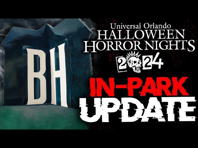 BIG TEASERS For Halloween Horror Nights 2024! (NEW HHN 33 Construction UPDATE)