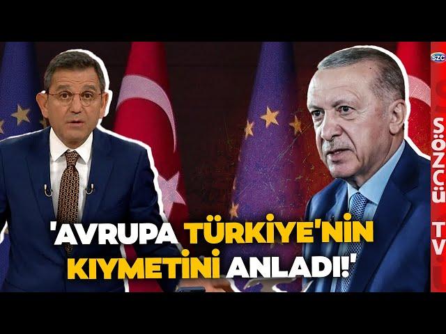 'Akıllarına Türkiye Geldi' AB Liderleri Erdoğan'ı Pürdikkat Dinledi! Fatih Portakal Anlattı