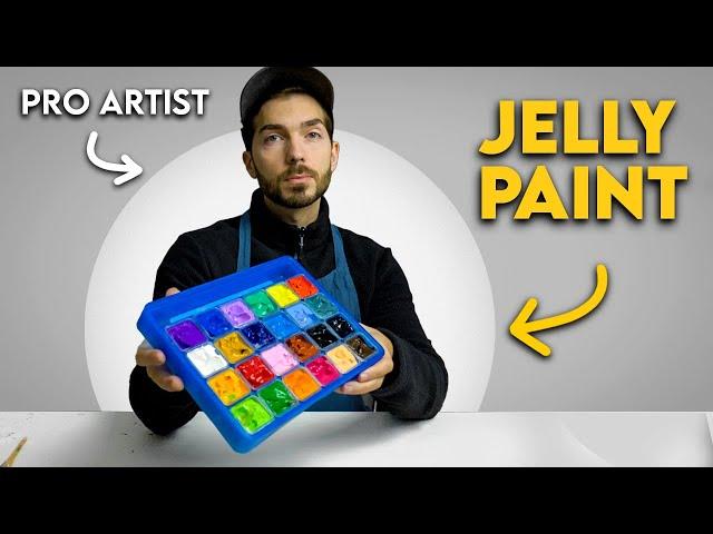 PRO ARTIST vs. JELLY GOUACHE PAINT (is it bad?)