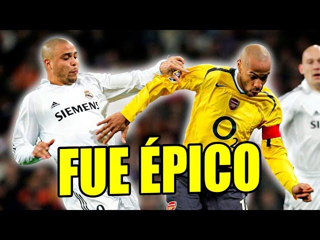 ⭐️ Así fue el ÉPICO TRIUNFO del ARSENAL contra "Los Galácticos" del REAL MADRID