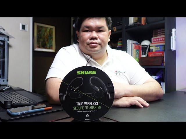 Shure True Wireless Secure Fit Adapter Unboxing | Porta-Fi™