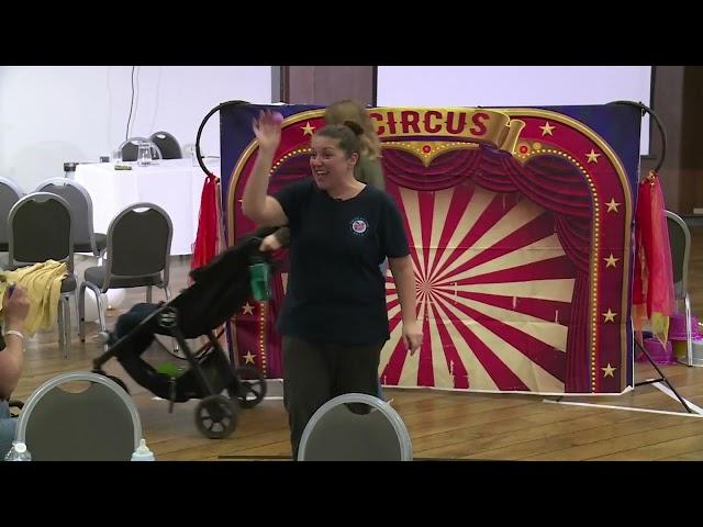 Mecp2 Duplication UK Family Day - Embracing Arts delivered an interactive theatre performance.