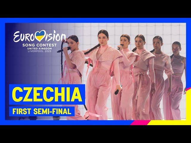 Vesna - My Sister's Crown (LIVE) | Czechia  | First Semi-Final | Eurovision 2023