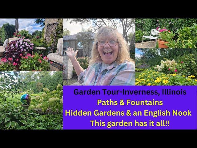 Garden Tour-Hidden Rooms & An English Nook