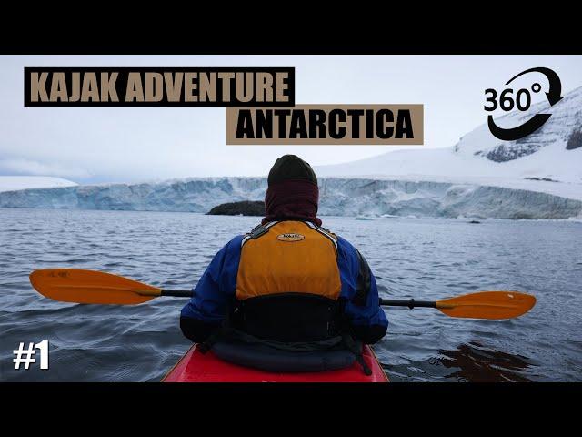 360° Kajak-Abenteuer in der Antarktis – Paddeln durch Eis und Stille // Folge 1 insta360 x3