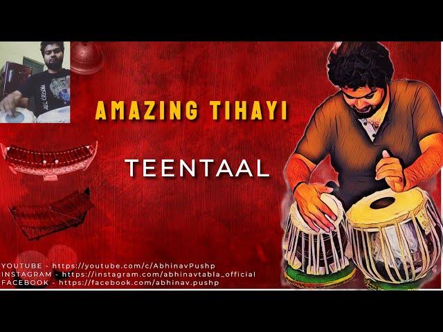 #amazingtihayi #tihaayi #kayda #solo              Amazing Tihayi Tabla solo | teentaal