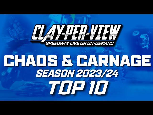 TOP 10 Speedway Crashes for Season 2023/24: Clay-Per-View's Chaos and Carnage!