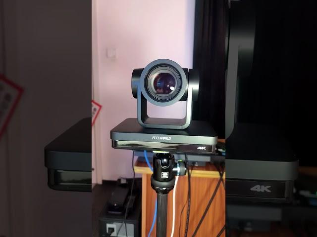 #shorts #filmmaker #livestream  Using 4k ptz camera in live streaming!