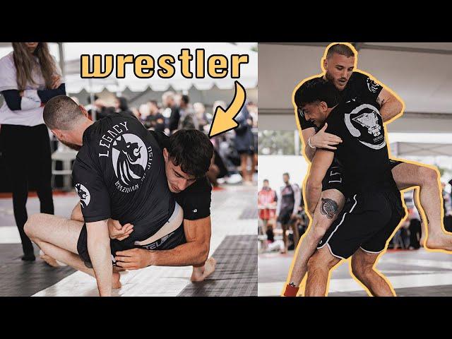 WRESTLER VS No Gi BJJ Tournament