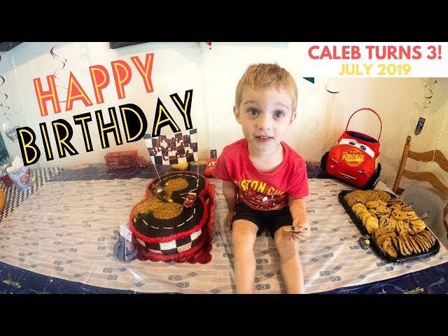 Caleb turns 3! // July 2019