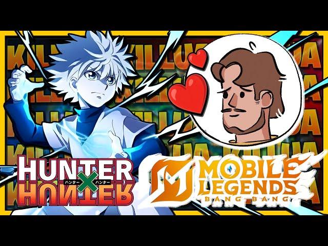 HUNTER X HUNTER KILLUA HARITH KOSTÜMÜNE BAYILDIM - Mobile Legends