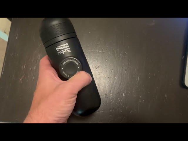 WACACO Minipresso NS, Portable Espresso Machine Review, Super simple to use