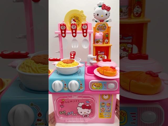 HELLO KITTY Satisfying with Unboxing & Review Miniature Kitchen Set Toys Cooking Video ASMR Videos