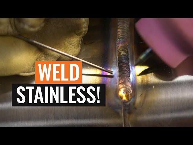 How to TIG Weld Stainless Steel - Tips, Tricks, Pulse, and Machine Setup!