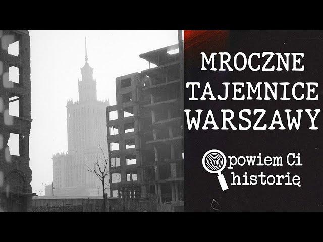 MROCZNE TAJEMNICE WARSZAWY | PRZEWODNIK KRYMINALNY