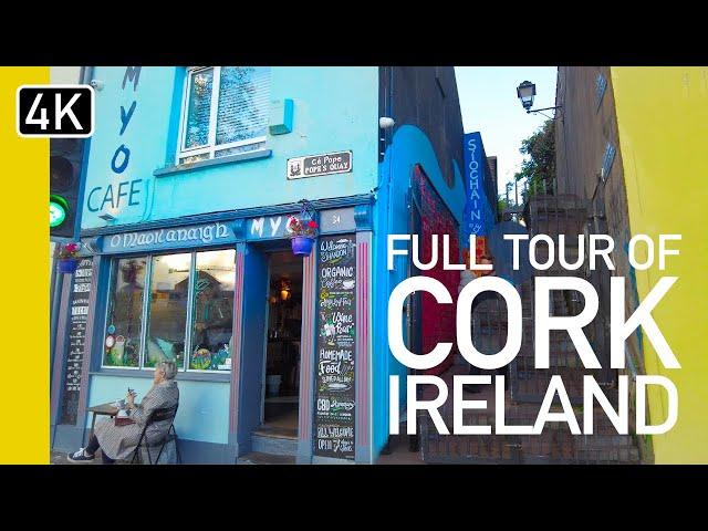 4k walk through the streets of Cork Ireland | What's it's like NOW?