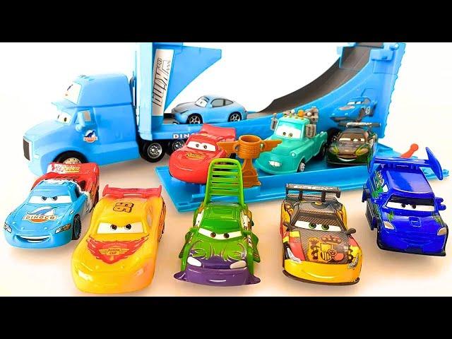 ASMR Satisfying Unboxing of Disney Cars Lightning Mcqueen | Mack truck | Mater ASMR Disney Pixar Car