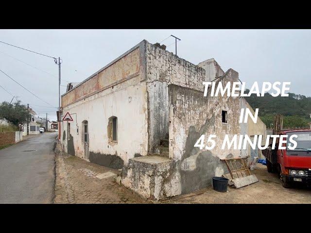 Brothers Buy An Abandoned House In Portugal 18 Months Start To Finish Timelapse