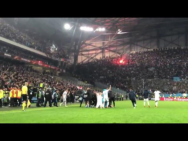 L’explosion du stade Vélodrome après le but d'Hiroki Sakai ! (OM - RBL 12/04/2018)