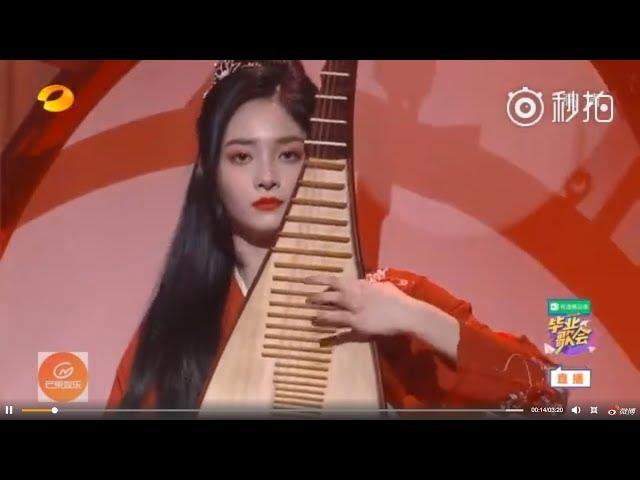 180624 周洁琼 琵琶《中西名曲串烧》@ 快乐中国毕业歌会