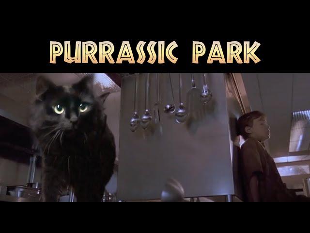 Jurassic Park - Starring my cat