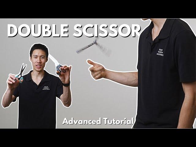 How to Double Scissor | Advanced Balisong / Butterfly Knife Tutorial