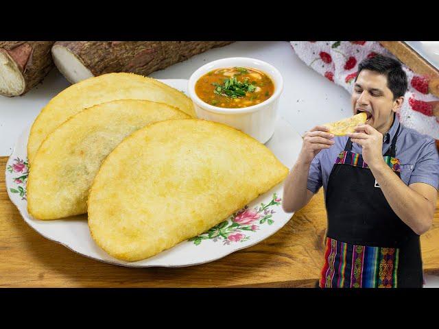 Empanadas de YUCA súper CROCANTES | KWA