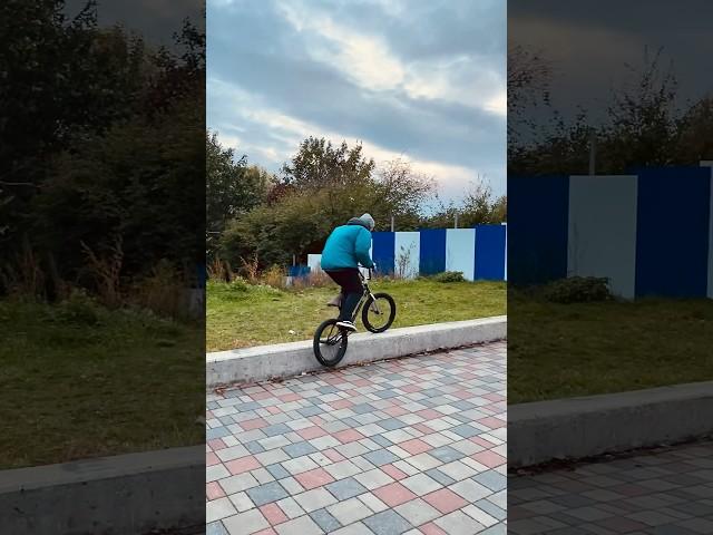 Осеннее настроение и бмх. #bmx #бмх #mtb #feeble #manual