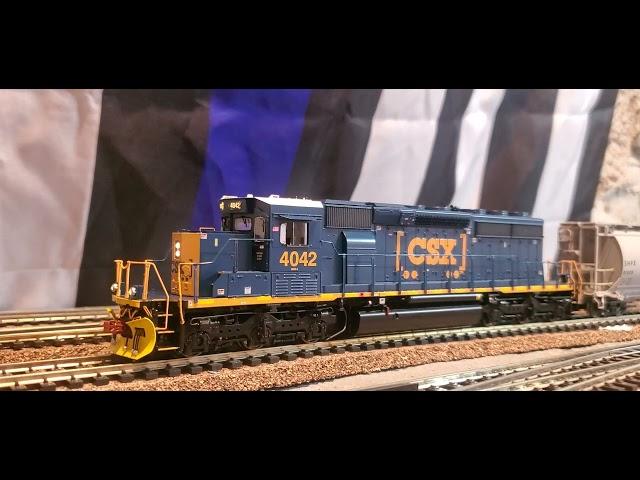 Overview of the ScaleTrains RC SD40-3 4042