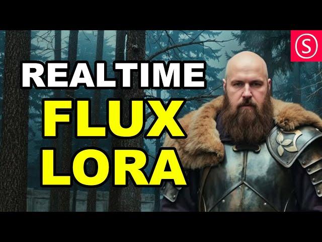 REAL TIME FLUX LORA - just WOW!