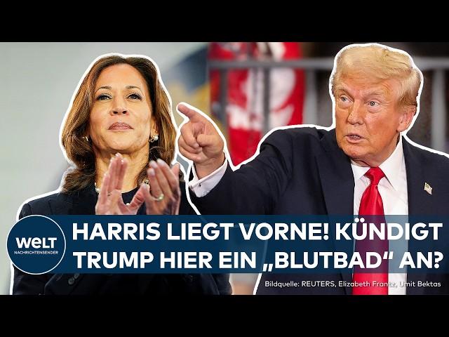 USA: Harris wins in polls! President Biden: Trump wants a bloodbath if he loses the election!