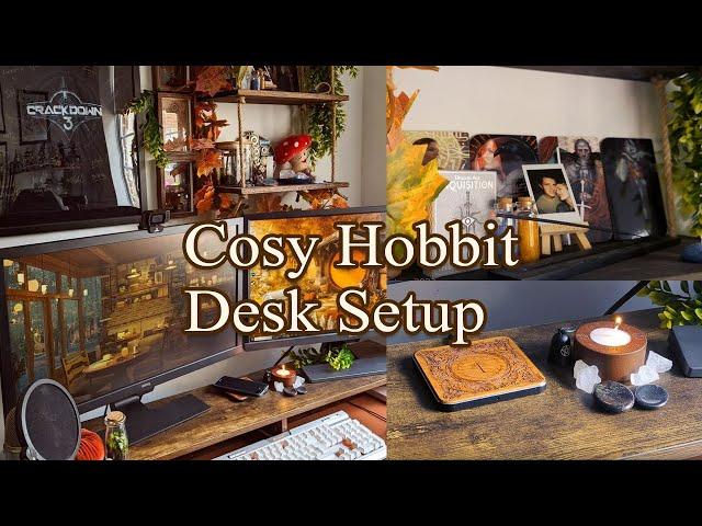 Cosy Desk Setup 2023 Witchy, Fantasy, Cottagecore