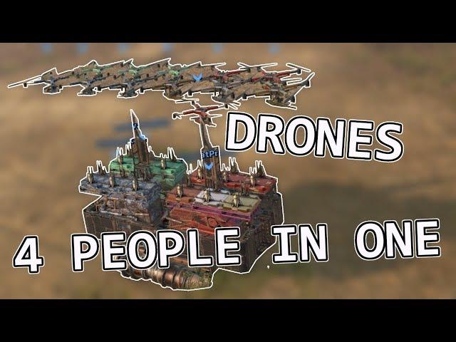 4 PERSON DRONE MOTHERSHIP - Crossout