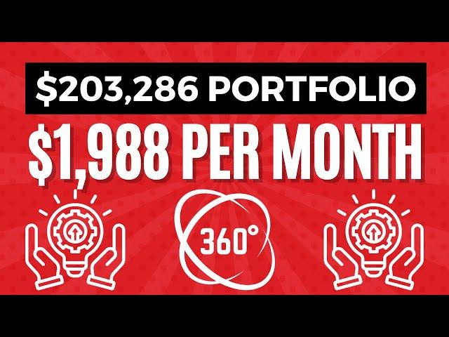 $203,243 Portfolio Overview With $1,988 Passive Income Per Month