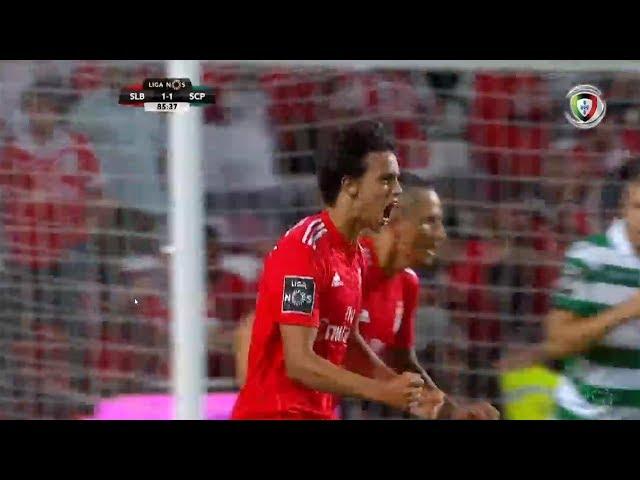 Goal | Golo João Felix: Benfica (1)-1 Sporting (Liga 18/19 #3)