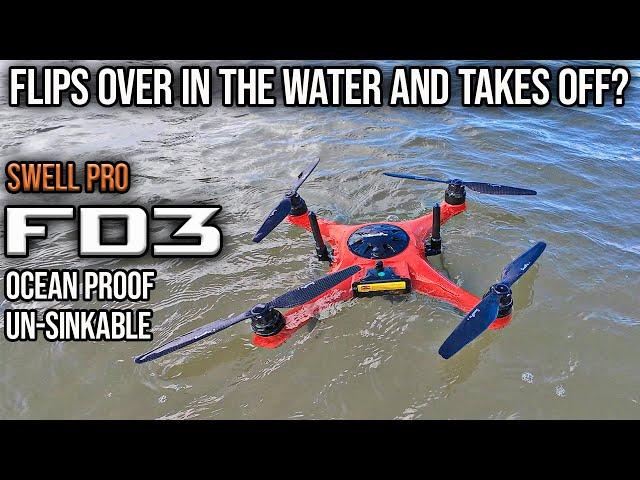 Crashing and Submerging the Swellpro FD3 Fishing Drone! Swellpro FD3 Wild Review